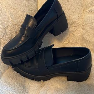 Lug Penny Loafers